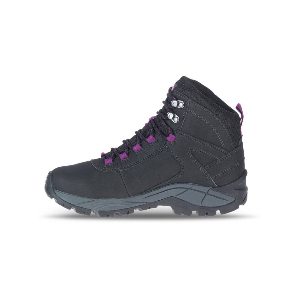 BUTY HIKINGOWE VEGO MID LEATHER WATERPROOF CZARNE-35-black