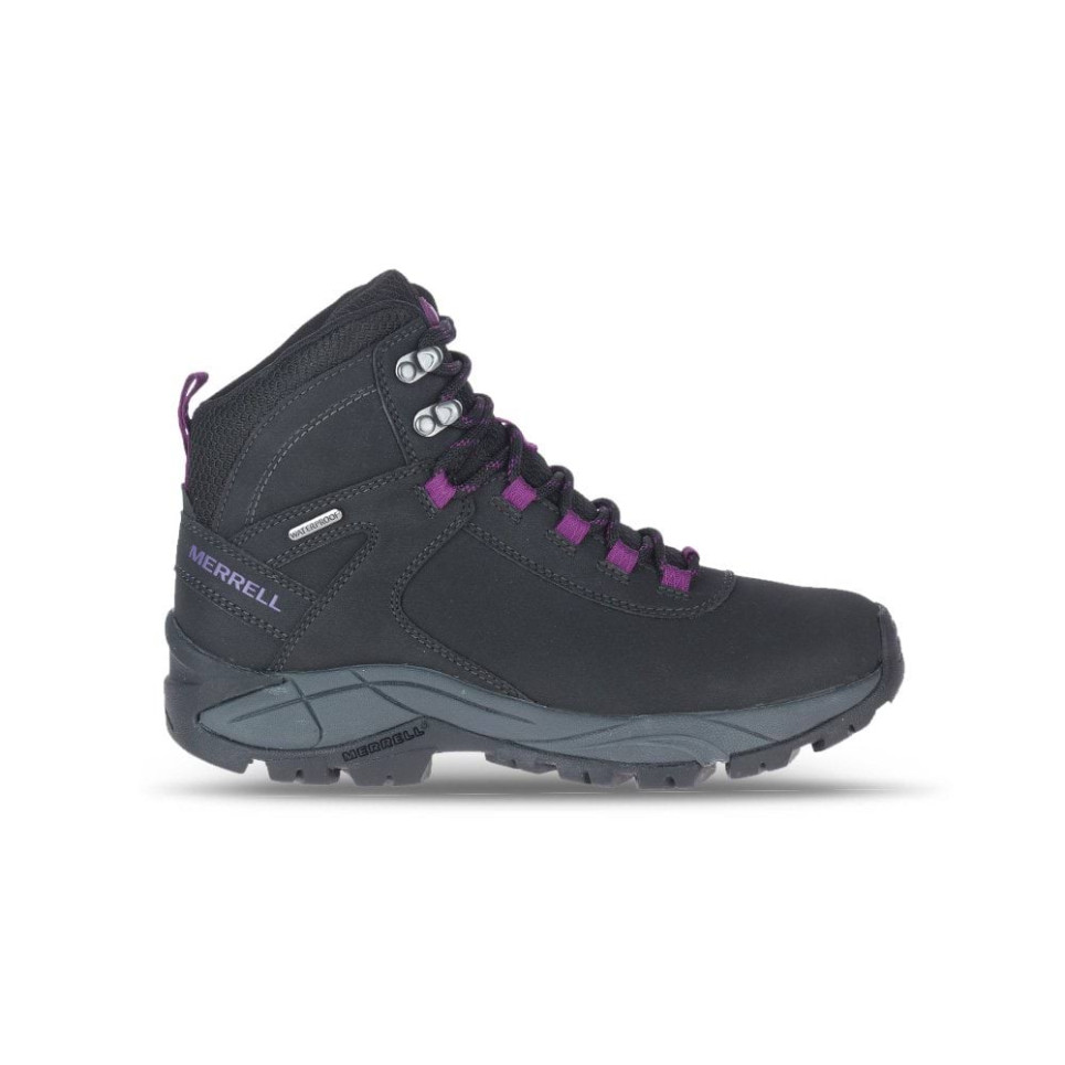 BUTY HIKINGOWE VEGO MID LEATHER WATERPROOF CZARNE-35-black